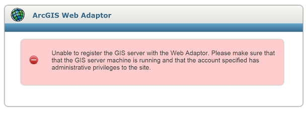 arcgis server web adaptor install
